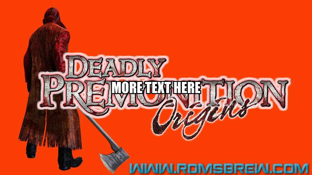 Deadly Premonition Origins Switch NSP